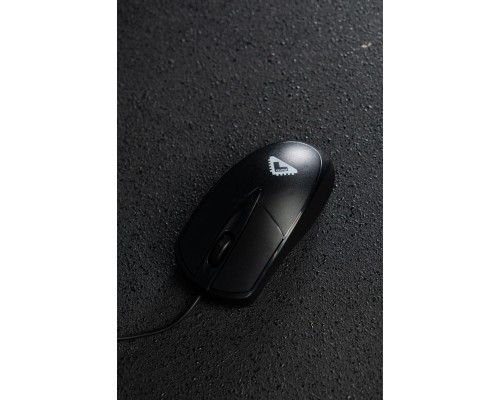 Мышь проводная БЕШТАУ М100РУ черный, 1600 dpi, USB, кнопки - 3