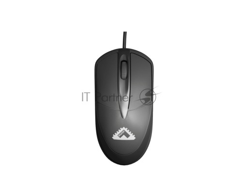 Мышь проводная БЕШТАУ М100РУ черный, 1600 dpi, USB, кнопки - 3
