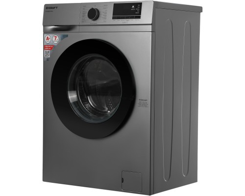 Стиральная машина Kraft KF-MDS7107G серый, загрузка фронтальная 7 кг, 1000 об/мин., класс: А+