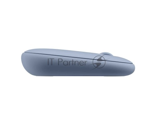 Мышь беспроводная Logitech Pebble M350 синий, 1000 dpi, радиоканал, Bluetooth, USB, кнопки - 3