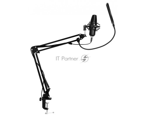 Микрофон проводной SunWind SW-SM400G 1.5м черный