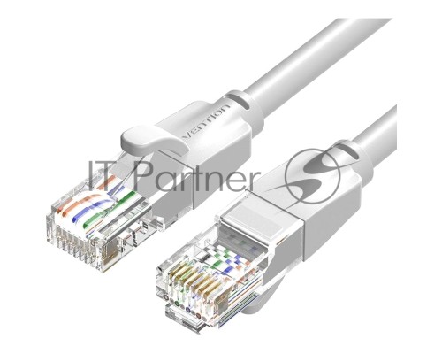 Патч-корд Vention прямой UTP cat.6, RJ45 - 3м. Серый