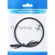 Патч-корд Vention прямой UTP cat.6, RJ45 - 5м. плоский Черный