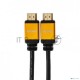 Кабель REXANT HDMI - HDMI 2.1 длина 3 метра GOLD
