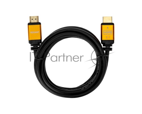 Кабель REXANT HDMI - HDMI 2.1 длина 3 метра GOLD
