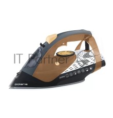 Утюг Polaris PIR2860AK 3m Черный/Оранжевый 2800Вт