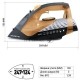 Утюг Polaris PIR2860AK 3m Черный/Оранжевый 2800Вт