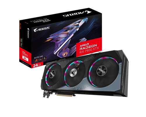 Видеокарта Gigabyte Radeon RX7900XTX ELITE 24GB GDDR6 384-bit HDMIx2 DPx2 GDDR6 384-bit HDMIx2 DPx2