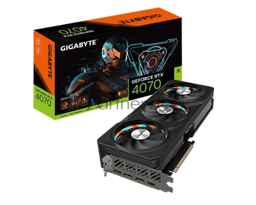 Видеокарта Gigabyte GV-N407TGAMING-12GD GeForce RTX 4070TI 12288Mb 192 GDDR6X 2640/21000 HDMIx1 DPx3 HDCP Ret