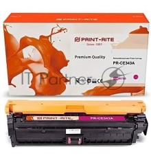 Картридж лазерный Print-Rite PR-CE343A TRHE97MPU1J пурпурный (16000стр.) для HP CLJ M775