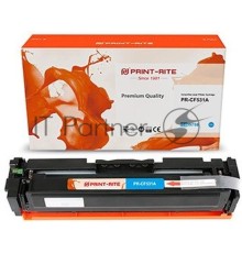 Картридж лазерный Print-Rite TFH931CPU1J PR-CF531A CF531A голубой (900стр.) для HP LJ M180n/M181fw