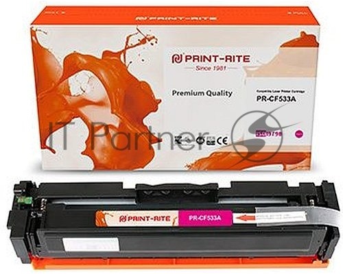 Картридж лазерный Print-Rite TFH933MPU1J PR-CF533A CF533A пурпурный (900стр.) для HP LJ M180n/M181fw Картридж лазерный Print-Rite TFH933MPU1J PR-CF533A CF533A пурпурный (900стр.) для HP LJ M180n/M181fw