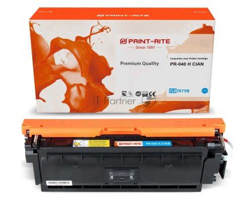 Картридж лазерный Print-Rite TRC311CPU1J PR-040 H CIAN 040 H Cian голубой (10000стр.) для Canon LBP 710CX/712CX I-Sensys Картридж лазерный Print-Rite TRC311CPU1J PR-040 H CIAN 040 H Cian голубой (10000стр.) для Canon LBP 710CX/712CX I-Sensys