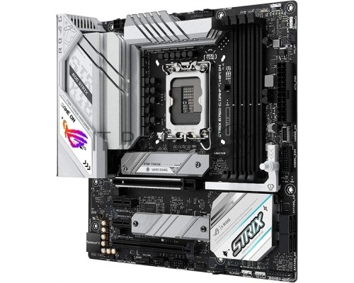 Материнская плата ASUS ROG STRIX B760-G GAMING WIFI D4, LGA 1700, Intel B760, 4xDDR4, 4xSATA, 2xM.2, 1xPCI-E 5.0 x16, 1xPCI-E 4.0 x4, 1xHDMI, 1xDP, 1x 2.5Gb LAN, 1xUSB-A 3.2 Gen 2, 2xUSB-A 3.2 Gen 1, 4xUSB-A 2.0, 1xUSB-C 3.2 Gen 1, 1xUSB-C 3.2 Gen 2x2, 7