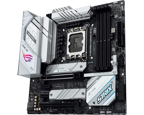 Материнская плата ASUS ROG STRIX B760-G GAMING WIFI D4, LGA 1700, Intel B760, 4xDDR4, 4xSATA, 2xM.2, 1xPCI-E 5.0 x16, 1xPCI-E 4.0 x4, 1xHDMI, 1xDP, 1x 2.5Gb LAN, 1xUSB-A 3.2 Gen 2, 2xUSB-A 3.2 Gen 1, 4xUSB-A 2.0, 1xUSB-C 3.2 Gen 1, 1xUSB-C 3.2 Gen 2x2, 7