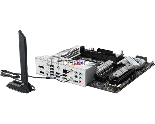 Материнская плата ASUS ROG STRIX B760-G GAMING WIFI D4, LGA 1700, Intel B760, 4xDDR4, 4xSATA, 2xM.2, 1xPCI-E 5.0 x16, 1xPCI-E 4.0 x4, 1xHDMI, 1xDP, 1x 2.5Gb LAN, 1xUSB-A 3.2 Gen 2, 2xUSB-A 3.2 Gen 1, 4xUSB-A 2.0, 1xUSB-C 3.2 Gen 1, 1xUSB-C 3.2 Gen 2x2, 7