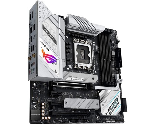 Материнская плата ASUS ROG STRIX B760-G GAMING WIFI D4, LGA 1700, Intel B760, 4xDDR4, 4xSATA, 2xM.2, 1xPCI-E 5.0 x16, 1xPCI-E 4.0 x4, 1xHDMI, 1xDP, 1x 2.5Gb LAN, 1xUSB-A 3.2 Gen 2, 2xUSB-A 3.2 Gen 1, 4xUSB-A 2.0, 1xUSB-C 3.2 Gen 1, 1xUSB-C 3.2 Gen 2x2, 7