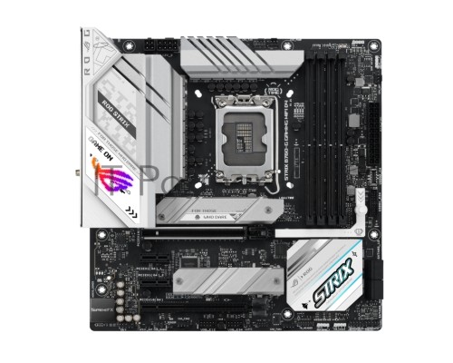 Материнская плата ASUS ROG STRIX B760-G GAMING WIFI D4, LGA 1700, Intel B760, 4xDDR4, 4xSATA, 2xM.2, 1xPCI-E 5.0 x16, 1xPCI-E 4.0 x4, 1xHDMI, 1xDP, 1x 2.5Gb LAN, 1xUSB-A 3.2 Gen 2, 2xUSB-A 3.2 Gen 1, 4xUSB-A 2.0, 1xUSB-C 3.2 Gen 1, 1xUSB-C 3.2 Gen 2x2, 7