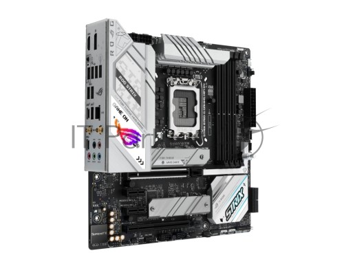 Материнская плата ASUS ROG STRIX B760-G GAMING WIFI D4, LGA 1700, Intel B760, 4xDDR4, 4xSATA, 2xM.2, 1xPCI-E 5.0 x16, 1xPCI-E 4.0 x4, 1xHDMI, 1xDP, 1x 2.5Gb LAN, 1xUSB-A 3.2 Gen 2, 2xUSB-A 3.2 Gen 1, 4xUSB-A 2.0, 1xUSB-C 3.2 Gen 1, 1xUSB-C 3.2 Gen 2x2, 7