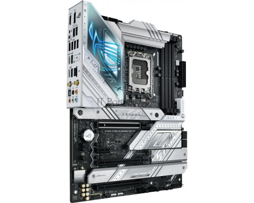 Материнская плата ASUS ROG STRIX Z790-A GAMING WIFI D4, LGA 1700, Intel Z790, 4xDDR4, 4xSATA, 4xM.2, 1xPCI-E 5.0 x16, 2xPCI-E 4.0 x4, 1xHDMI, 1xDisplayPort, 1x 2.5Gb LAN, 2xUSB-A 3.2 Gen 2, 4xUSB-A 3.2 Gen 1, 5x3.5 мм, 7.1, Standard-ATX