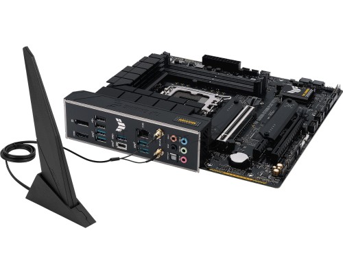 Материнская плата ASUS TUF GAMING B760M-PLUS WIFI D4, LGA 1700, Intel B760, 4xDDR4, 4xSATA, 2xM.2, 1xPCI-E 5.0 x16, 1xPCI-E 4.0 x4, 1xUSB-A 3.2 Gen 1, 4xUSB-A 3.2 Gen 2, 2xUSB 2.0, 1xUSB-C 3.2 Gen 2x2, 1x2.5Gb LAN, 5x3.5 мм, 7.1, Wi-Fi 6, Bluetooth 5.2, 