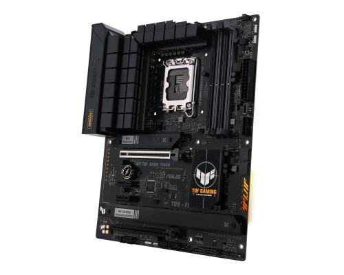 Материнская плата ASUS TUF GAMING B760-PLUS WIFI D4, LGA 1700, Intel B760, 4xDDR4, 4xSATA, 3xM.2, 1xPCI-E 5.0 x16, 1xPCI-E 3.0 x4, 1xUSB-A 3.2 Gen 2, 3xUSB-A 3.2 Gen 1, 1xUSB-C 3.2 Gen 2x2, 1x2.5Gb LAN, 5x3.5 мм, 7.1, Wi-Fi 6, Bluetooth 5.2, Standard-ATX