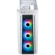 Компьютерный корпус Cooler Master MasterBox 520 WHITE U3x1,U3.1type Cx1,Audio,ARGB fanx3,front TG panel