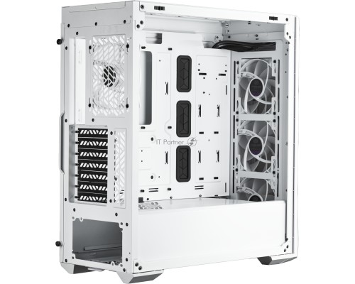 Компьютерный корпус Cooler Master MasterBox 520 WHITE U3x1,U3.1type Cx1,Audio,ARGB fanx3,front TG panel