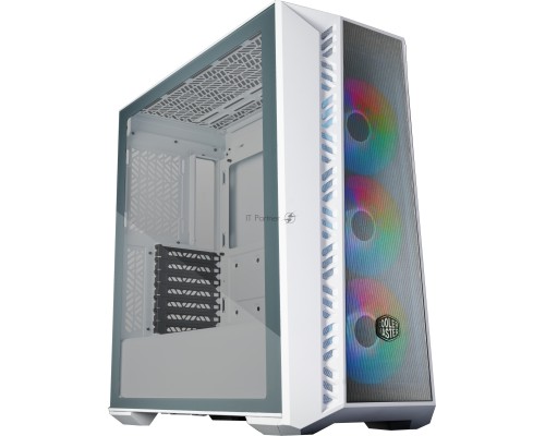 Компьютерный корпус Cooler Master MasterBox 520Mesh White USB3.0x1,USB3.1type Cx1,Audio,ARGB fan x3,white,front Mesh panel Компьютерный корпус Cooler Master MasterBox 520Mesh White USB3.0x1,USB3.1type Cx1,Audio,ARGB fan x3,white,front Mesh panel