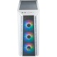 Компьютерный корпус Cooler Master MasterBox 520Mesh White USB3.0x1,USB3.1type Cx1,Audio,ARGB fan x3,white,front Mesh panel