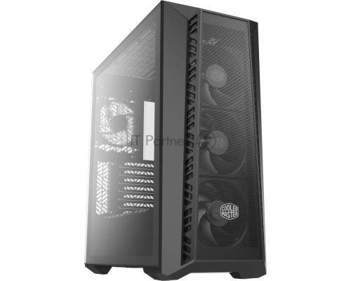 Корпус Cooler Master MasterBox 520 Mesh Blackout Edition U3.0x1,U3.1x1,sickle flow PWM fanx3,rear fanx1,Mesh front panel