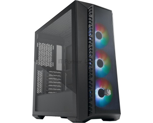 Корпус Cooler Master MasterBox 520 Mesh Blackout Edition U3.0x1,U3.1x1,sickle flow PWM fanx3,rear fanx1,Mesh front panel