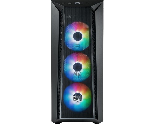 Корпус Cooler Master MasterBox 520 Mesh Blackout Edition U3.0x1,U3.1x1,sickle flow PWM fanx3,rear fanx1,Mesh front panel