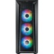 Корпус Cooler Master MasterBox 520 Mesh Blackout Edition U3.0x1,U3.1x1,sickle flow PWM fanx3,rear fanx1,Mesh front panel