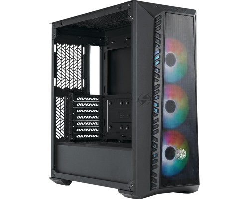 Корпус Cooler Master MasterBox 520 Mesh Blackout Edition U3.0x1,U3.1x1,sickle flow PWM fanx3,rear fanx1,Mesh front panel