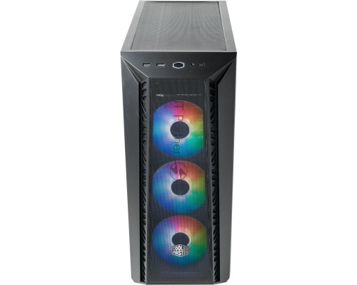 Корпус Cooler Master MasterBox 520 Mesh Blackout Edition U3.0x1,U3.1x1,sickle flow PWM fanx3,rear fanx1,Mesh front panel
