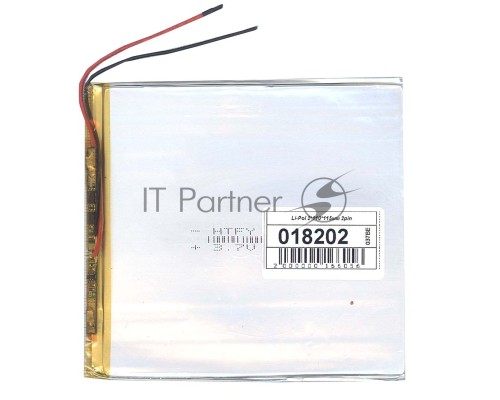 Аккумулятор Li-Pol (батарея) 2*110*115мм 2pin 3.7V/3500mAh