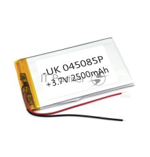 Аккумулятор Li-Pol (батарея) 4*50*85мм 2pin 3.7V/2500mAh