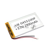Аккумулятор Li-Pol (батарея) 4*55*100мм 2pin 3.7V/2900mAh