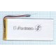 Аккумулятор Li-Pol (батарея) 4*58*125мм 3pin 3.7V/3500mAh