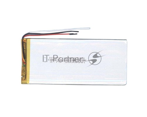 Аккумулятор Li-Pol (батарея) 4*58*125мм 3pin 3.7V/3500mAh