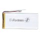 Аккумулятор Li-Pol (батарея) 4*58*125мм 3pin 3.7V/3500mAh