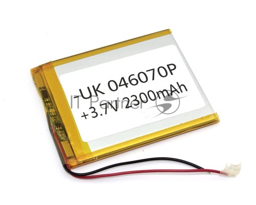 Аккумулятор Li-Pol (батарея) 4*60*70мм 2pin 3.7V/2300mAh
