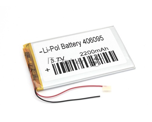 Аккумулятор Li-Pol (батарея) 4*60*95мм 2pin 3.7V/2200mAh