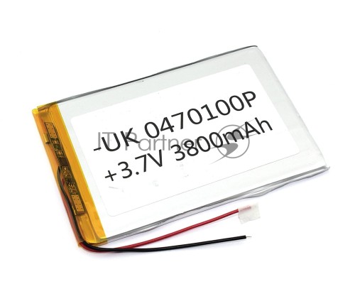 Аккумулятор Li-Pol (батарея) 4*70*100мм 2pin 3.7V/3800mAh