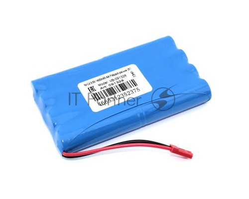 Аккумулятор Ni-Cd 9,6V 1400mAh AA Flatpack разъем JST