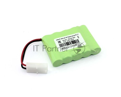 Аккумулятор Ni-Mh 6V 2400 mAh AA Flatpack разъем KET-2P