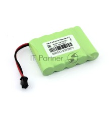 Аккумулятор Ni-Mh 6V 2400 mAh AA Flatpack разъем SM