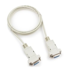 Кабель 0-модемный Cablexpert, 9F/9F, 1.8м, пакет [CC-134-6-N]