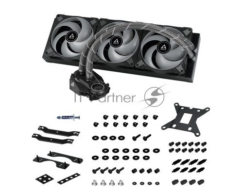 Cистема водяного охлаждения Arctic Liquid Freezer II - 420 A-RGB Black Multi Compatible All-In-One CPU Water Cooler  (ACFRE00109A)